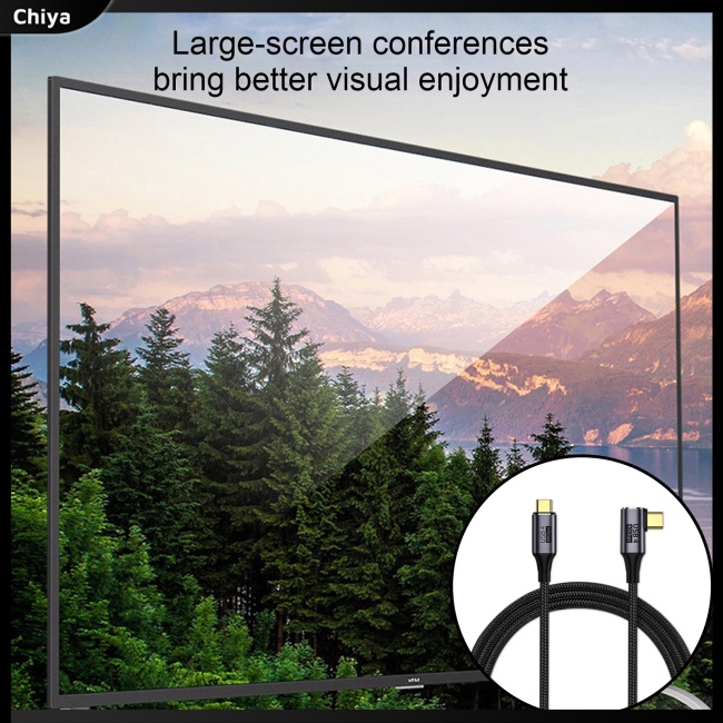 Cáp Sạc Nhanh Type-c Pd 8k60hz Hd 40gbps 3 Tốc Độ Cao Usb4.0