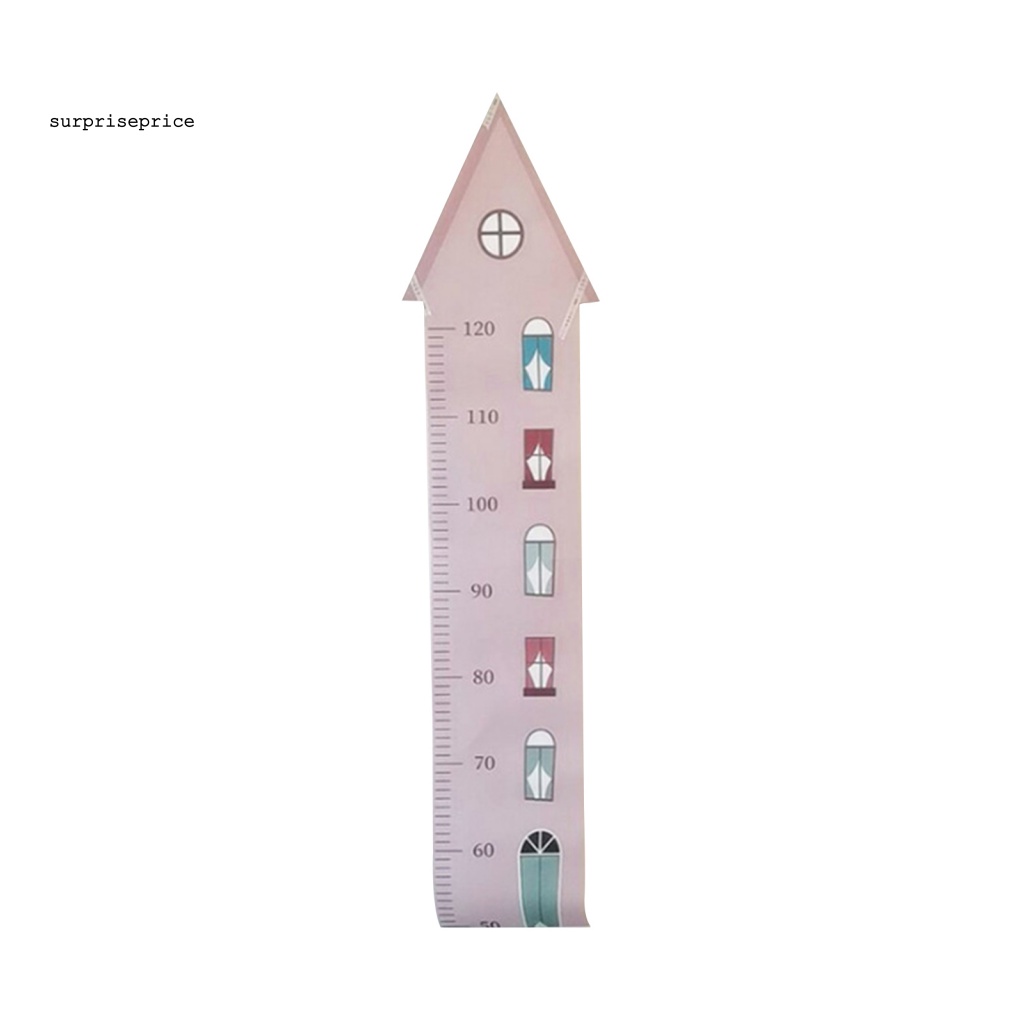 Sticker Dán Tường Đo Chiều Cao Cho Bé Hình Động Vật Hoạt Hình Dễ Thương