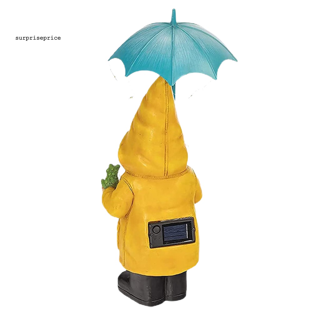 Spa Bức Tượng Dwarf Sử Dụng Năng Lượng Mặt Trời Phát Sáng Trong Bóng Tối