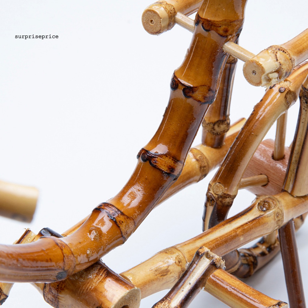 Xe Đạp Bằng Tre Thủ Công Dùng Trang Trí Nhà Cửa