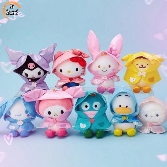 Thú Nhồi Bông Hình Nhân Vật Hoạt Hình Sanrio 10cm