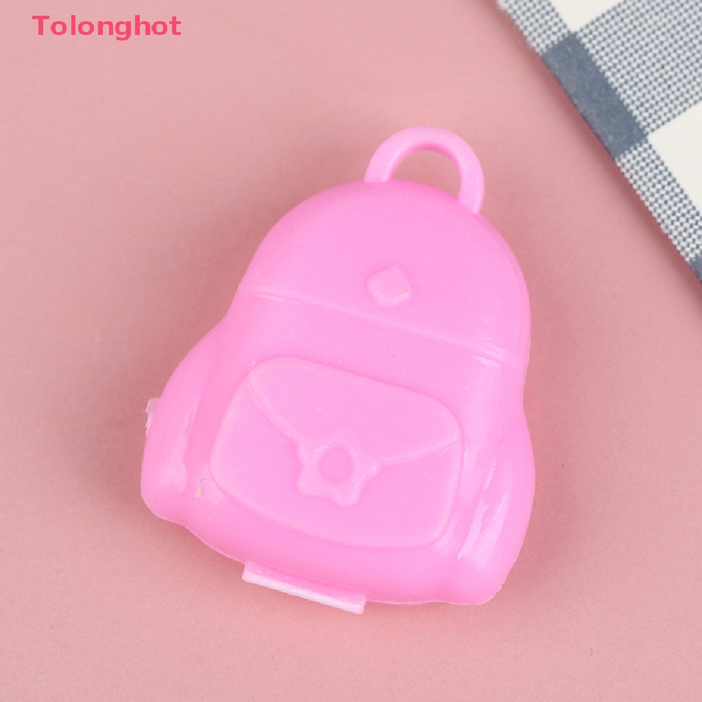 Set 10 Mô Hình Đồ Chơi Mini Nhiều Màu Sắc Trang Trí Nhà Búp Bê 1 / 12