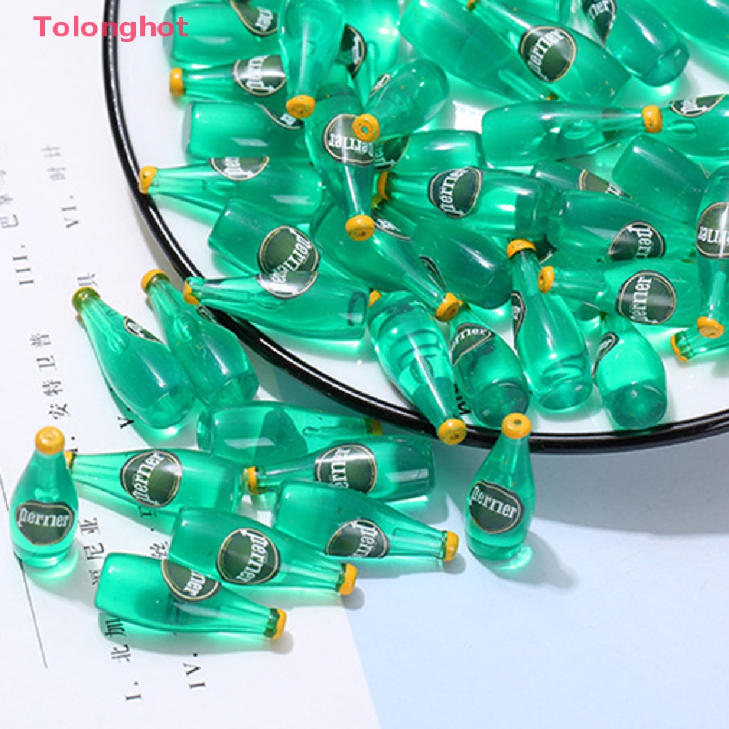 Set 10 Mô Hình Ly Nước mini Tỉ Lệ 1: 12 Trang Trí Nhà Búp Bê