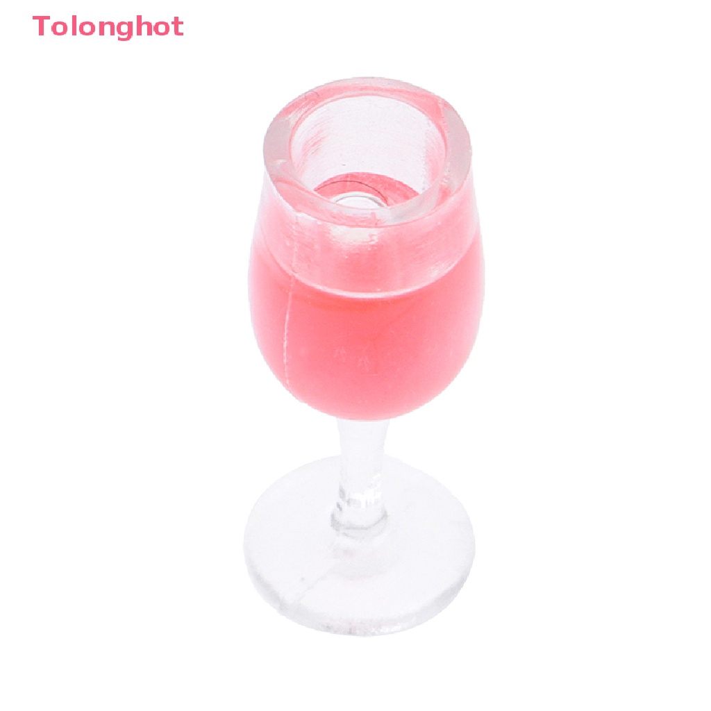 Bộ 5 Ly Rượu Mini Tỉ Lệ 1 / 12 Dùng Trang Trí Nhà Búp Bê