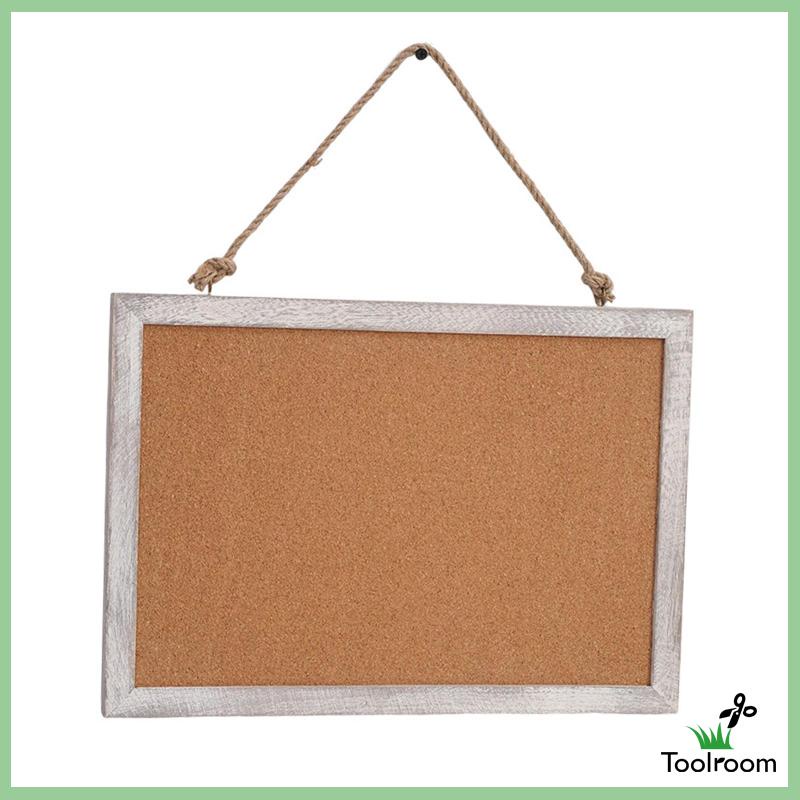 Bảng Ghim Treo Bằng Gỗ Phong Cách Vintage Cho Văn Phòng
