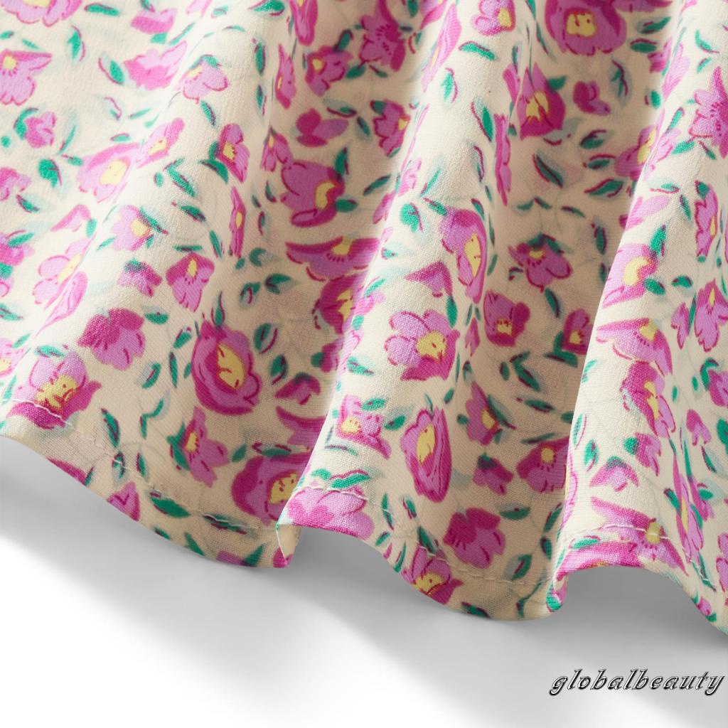 Đầm Hai Dây Họa Tiết Hoa Thời Trang Mùa Hè Cho Nữ