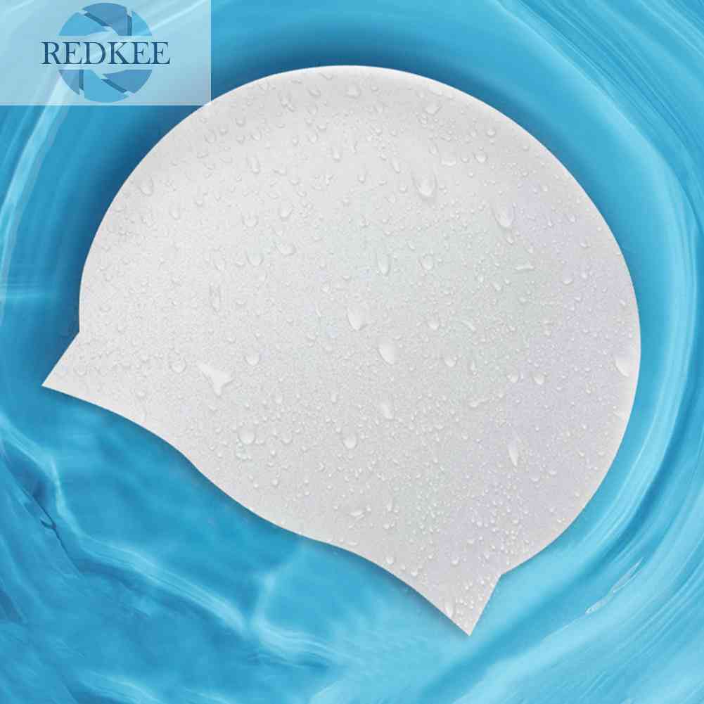 Mũ Bơi Co Giãn Bằng Silicon Thoải Mái Tiện Dụng Cho Các Môn Thể Thao Dưới Nước