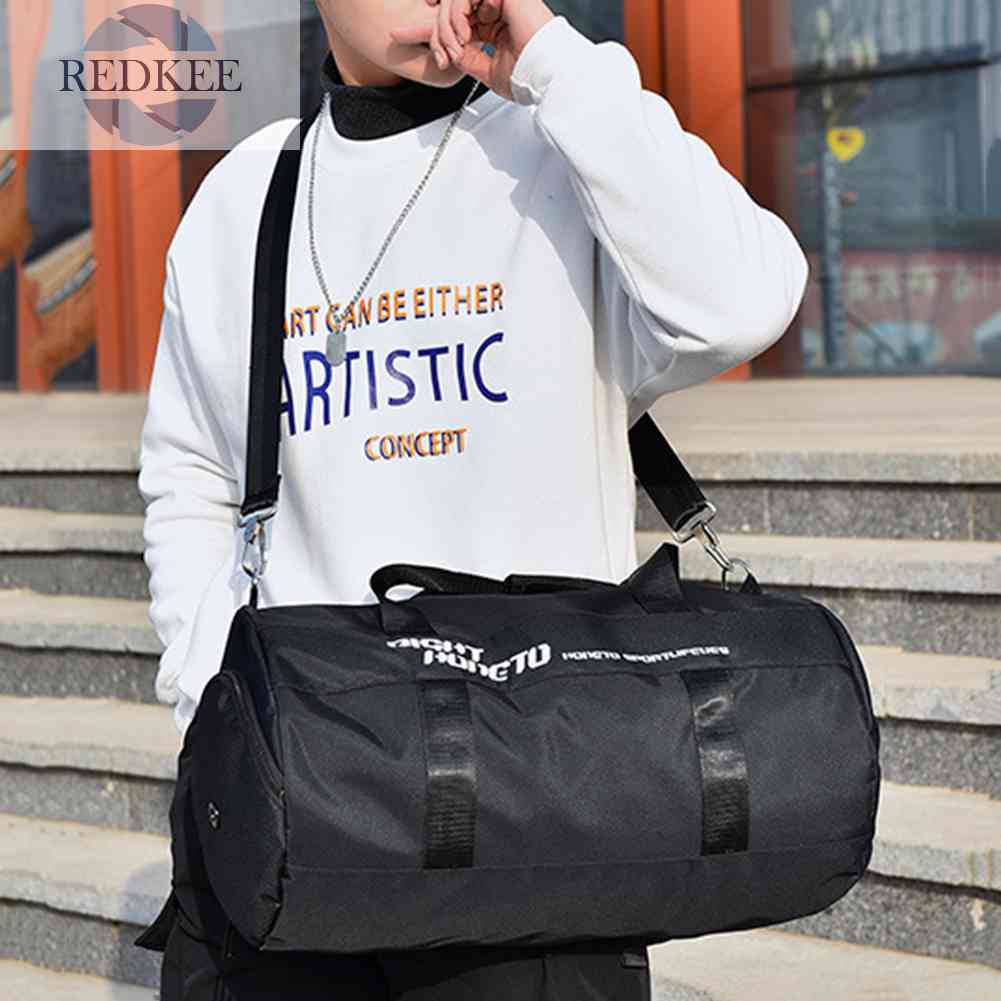 Túi Đựng Đồ Chia Ngăn Khô Ướt Bằng Polyester Sức Chứa Lớn Tiện Dụng Cho Nam Và Nữ