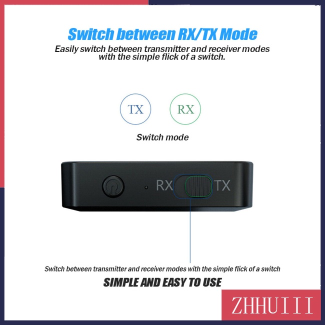 Thiết Bị Truyền Nhận Tín Hiệu Bluetooth Không Dây 2 Trong 1 Cho Tv / Máy Tính