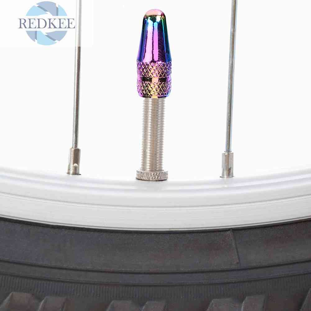 1 Cặp Vỏ Van Xe Đạp Bằng Hợp Kim Nhôm Chống Bụi