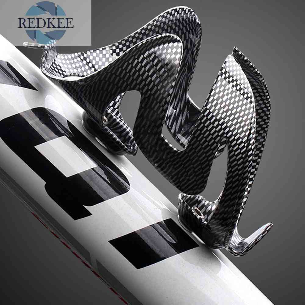 Giá Đỡ Bình Nước Bằng Sợi Carbon Kèm 2 Ốc Vít Cho Xe Đạp