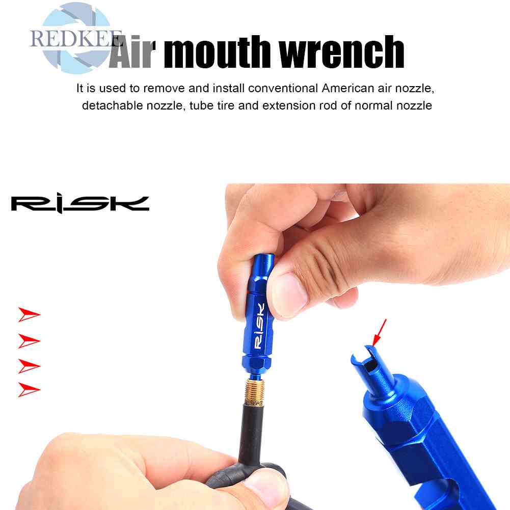 Dụng Cụ Tháo Lắp Lõi Van Xe Đạp Leo Núi Bằng Nhôm