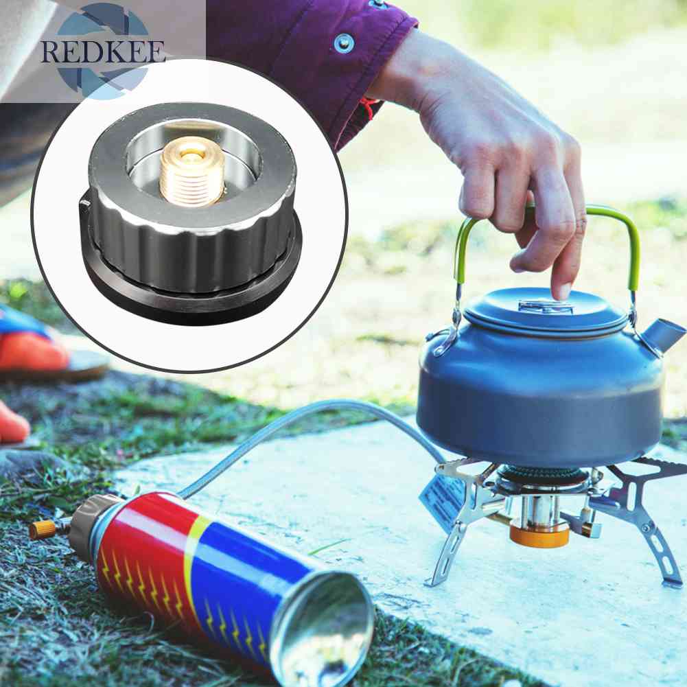 Đầu Chuyển Đổi Bếp Ga Bằng Hợp Kim Nhôm Tiện Dụng Khi Đi Cắm Trại