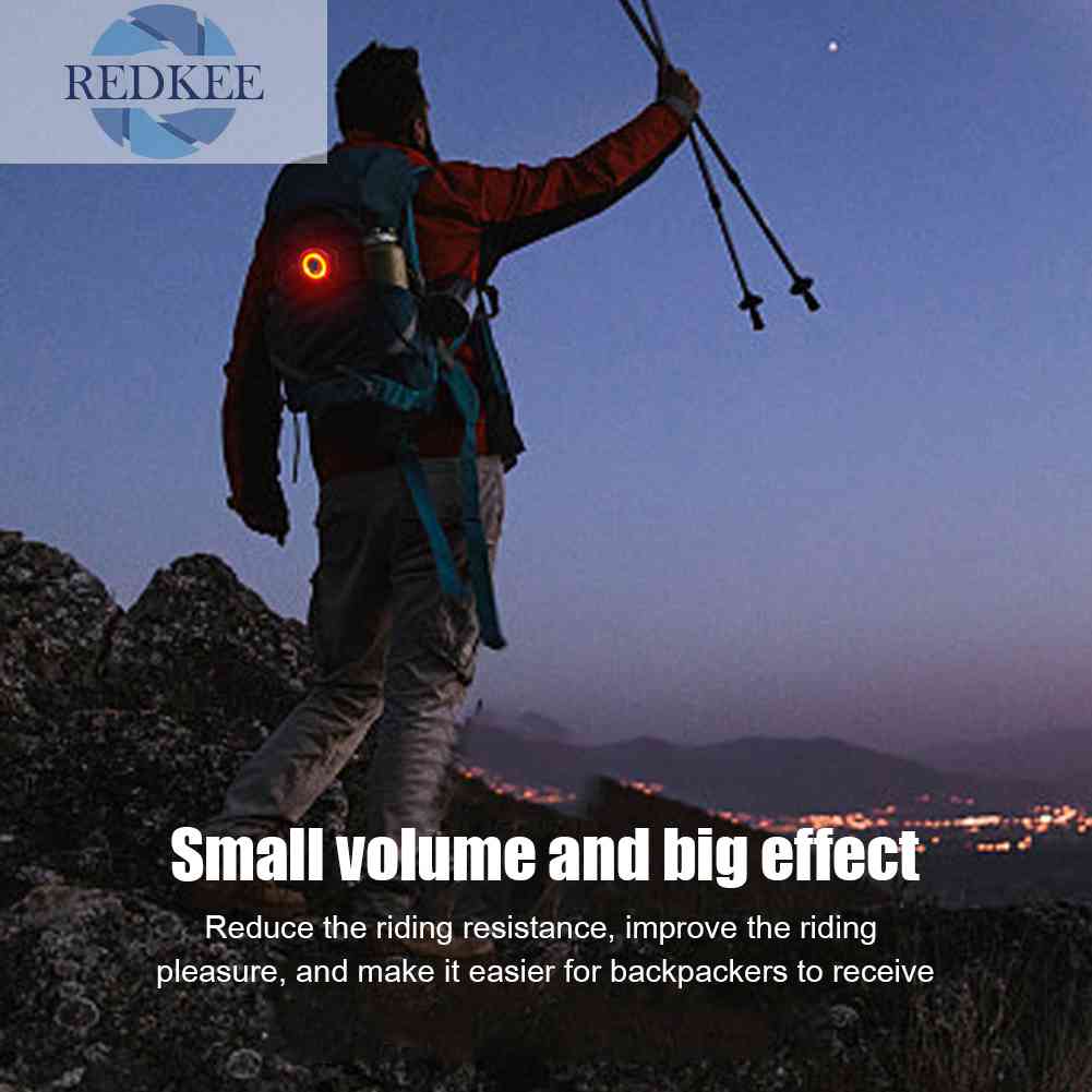 Đèn LED Đuôi Xe Đạp 3 Chế Độ Kèm Sạc USB Chống Thấm Nước Tiện Dụng