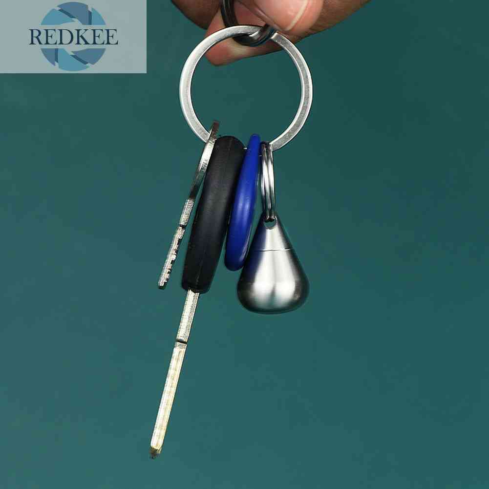 Giá Đỡ Chai Thuốc Viên Nang Bằng Titan Chống Nước Có Móc Khóa