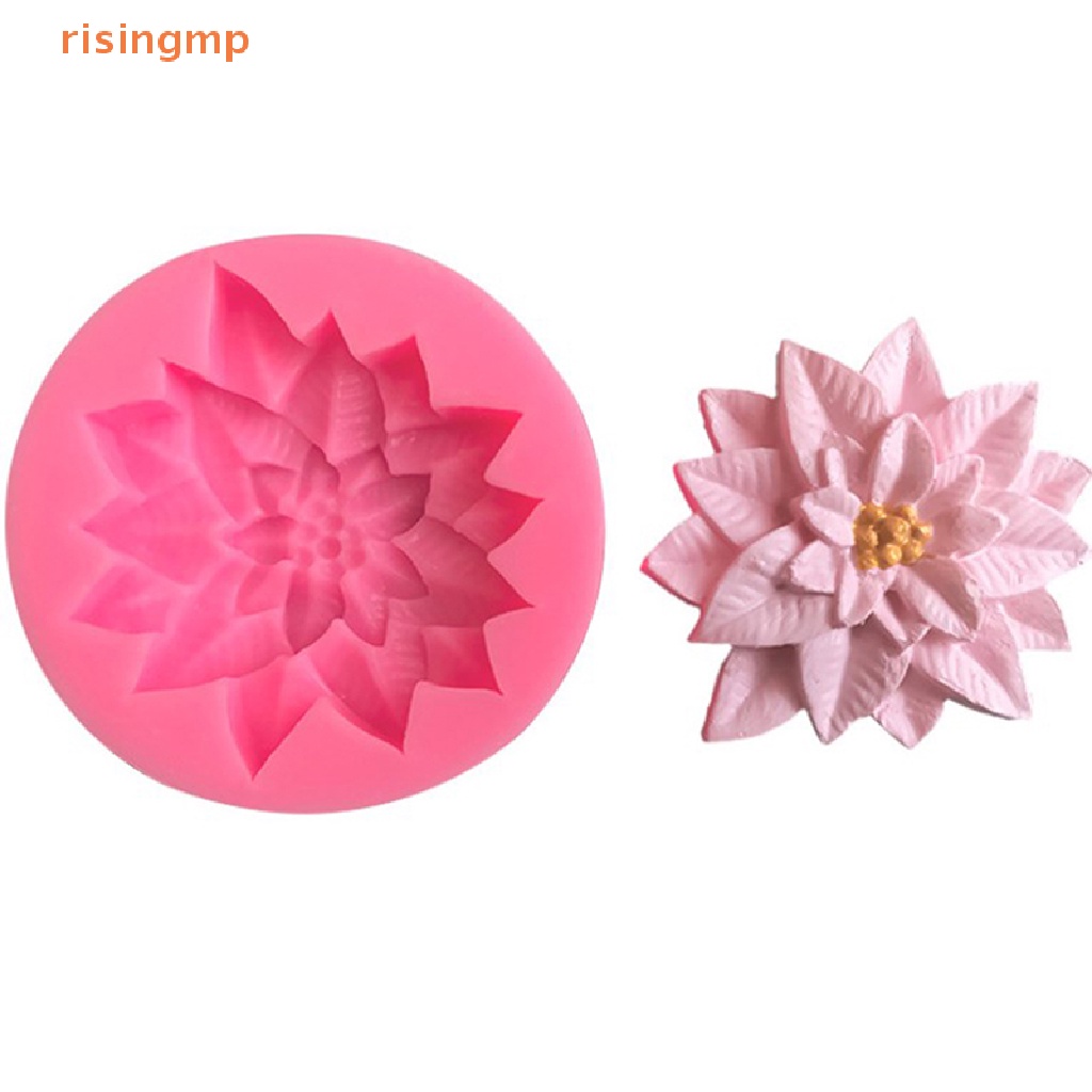 Khuôn Silicone Tạo Hình Hoa 3D Làm Bánh DIY