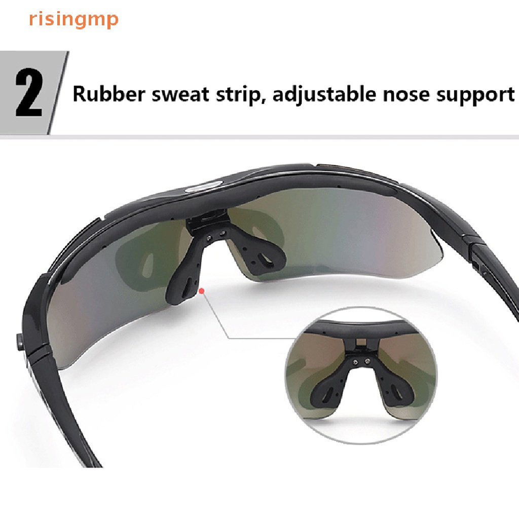 Kính Mát Phân Cực 5 Tròng Bảo Vệ Khi Lái Xe Cho Nam