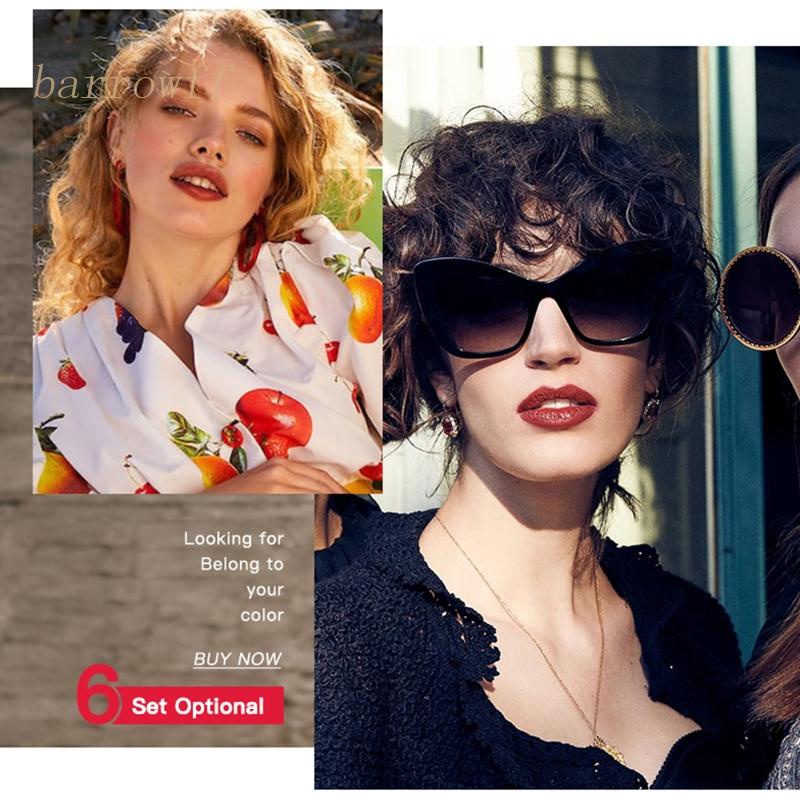 Son Môi Kiêm Bút Kẻ Viền Môi Hai Đầu Màu Lì Chống Thấm Nước Thương Hiệu brroa