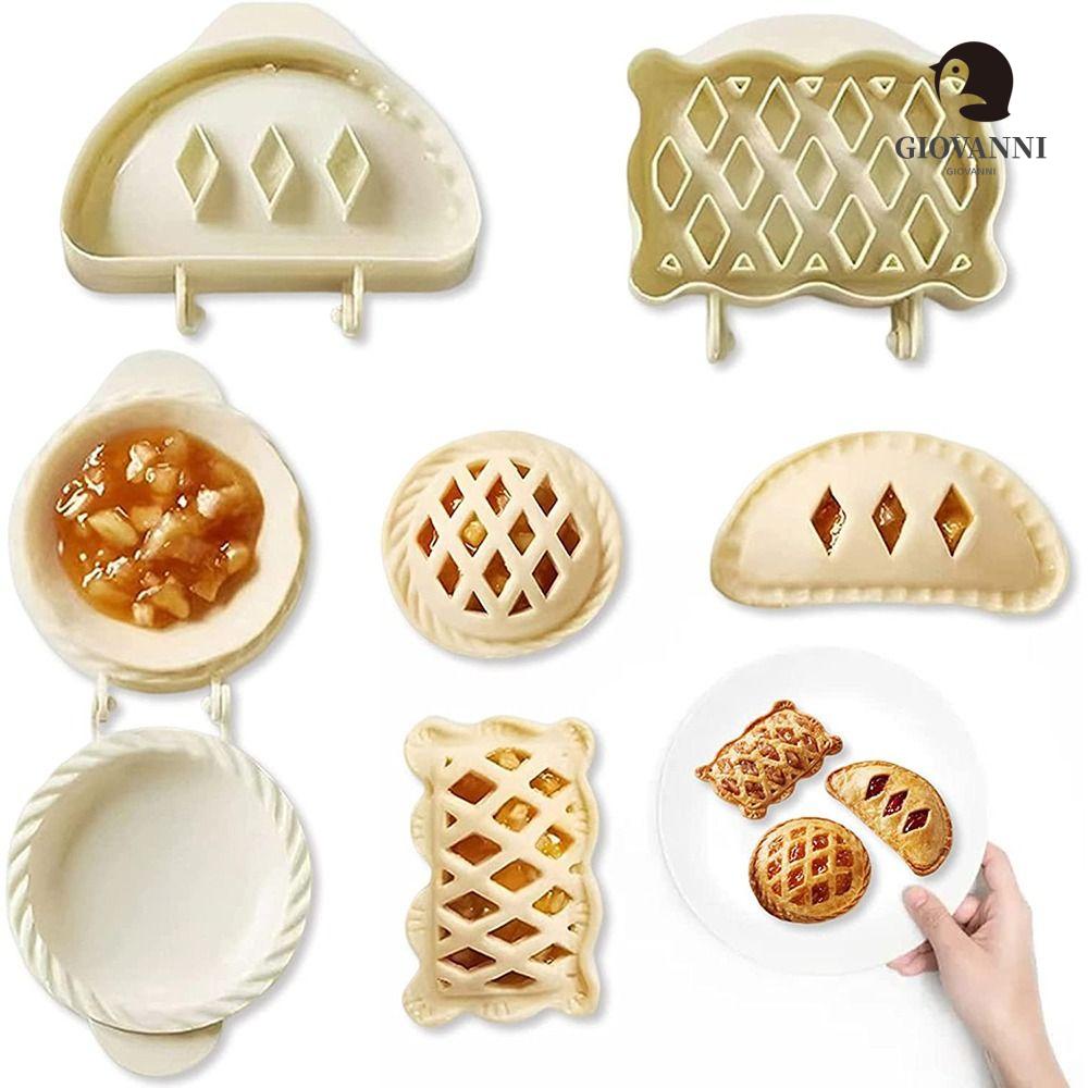 Khuôn Làm Bánh Pie Hình Chữ Nhật / Tròn / Elip Độc Đáo Tiện Dụng Cho Nhà Bếp