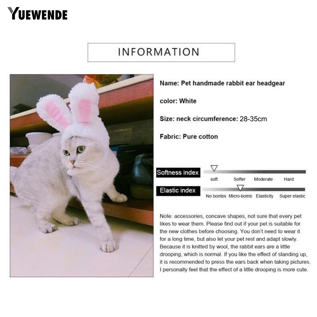 Băng Đô Đội Đầu Bằng Vải Cotton Pha Mềm Mại Ấm Áp Dành Cho Thú Cưng