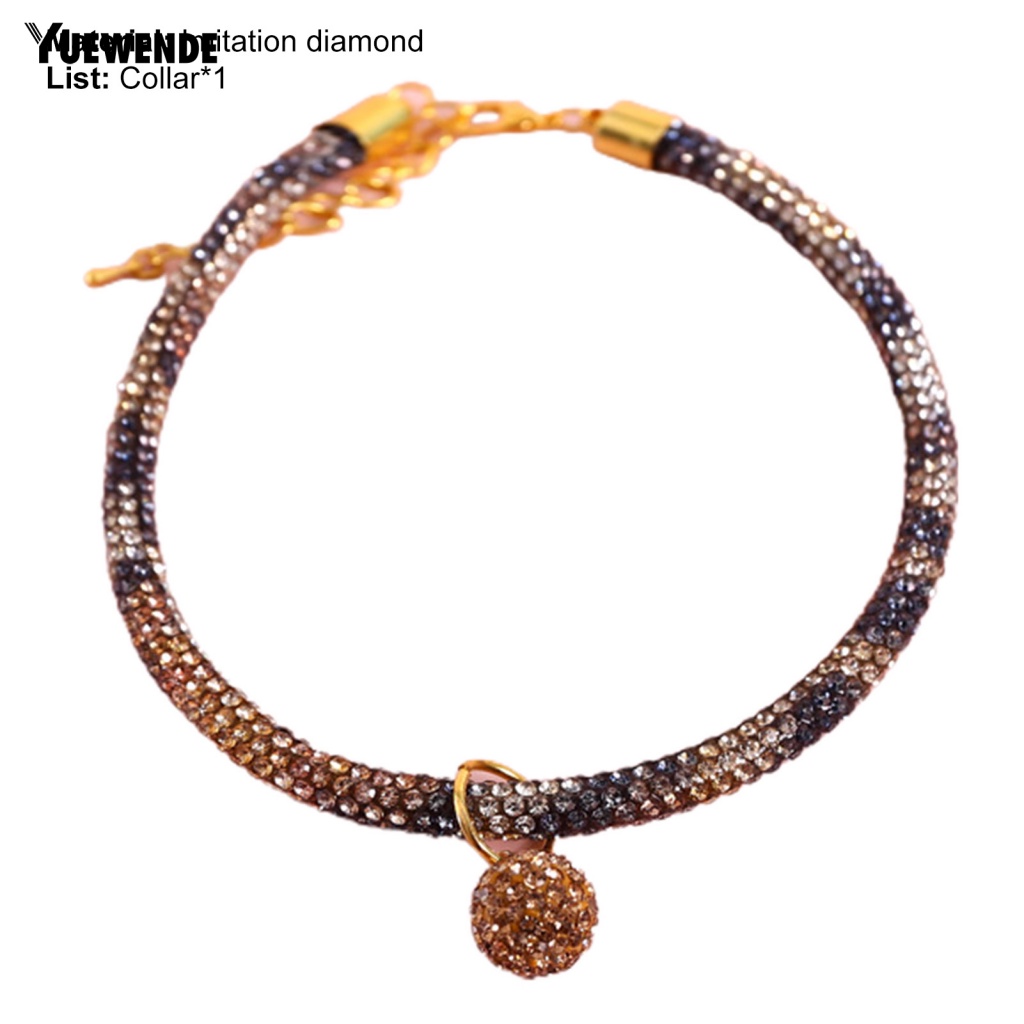 Vòng Cổ Cho Thú Cưng Chó Mèo Kèm Mặt Dây Chuyền