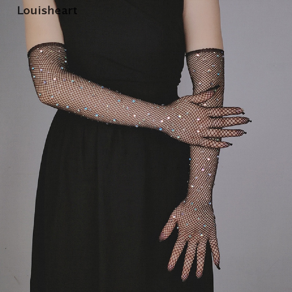 Găng Tay Lưới Co Giãn Gợi Cảm Louisheart TFG