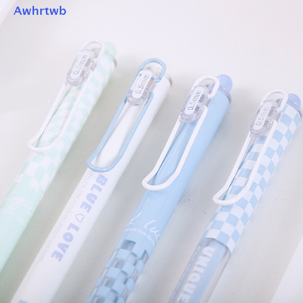 Set 4 Bút Bi Ngòi 0.5mm Họa Tiết Trái Tim Xinh Xắn Mới