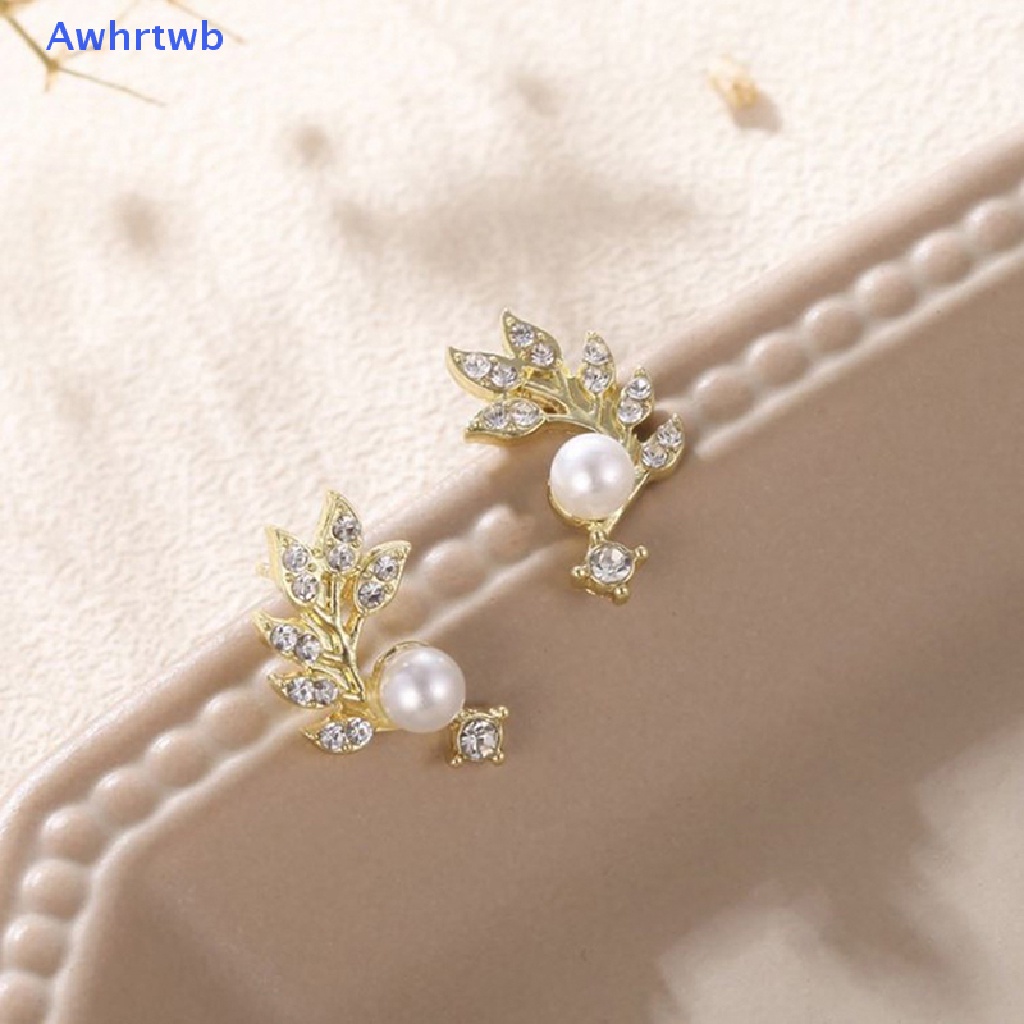 Khuyên Tai Chữ U Đính Đá Pha Lê Thời Trang Hàn Quốc Mới Cho Nữ