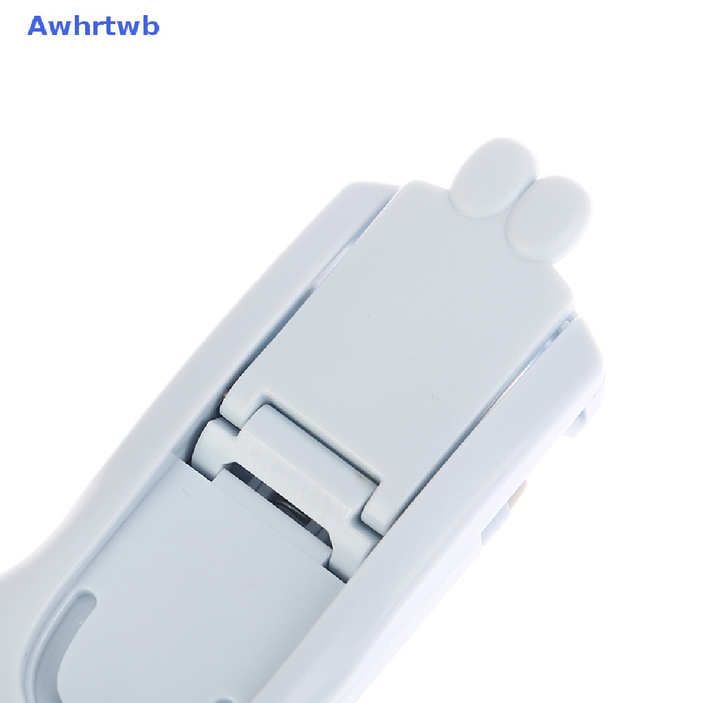 1 Bộ Dụng Cụ Uốn Cong Lông Mi Bằng Nhựa Hình Chân Mèo Mini Dễ Thương Mới