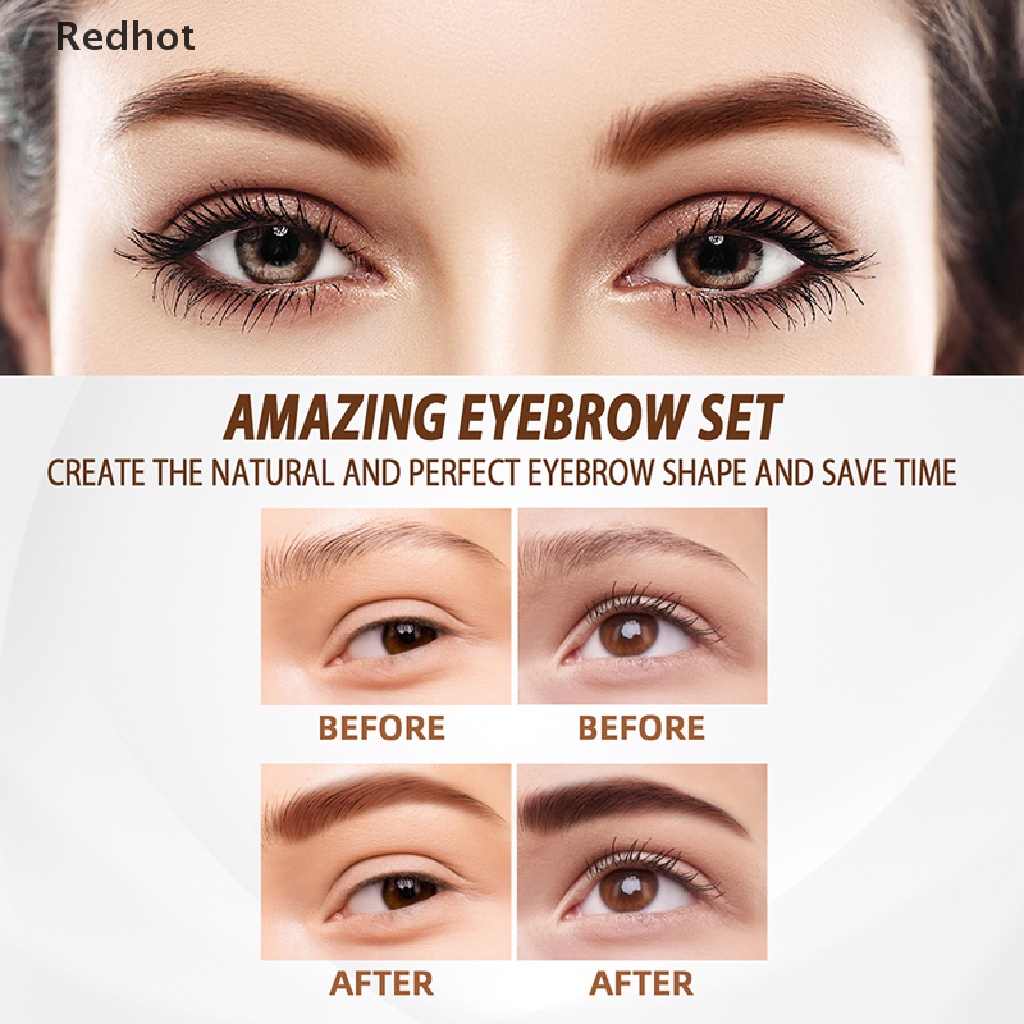 Bộ Kem Nhuộm Lông Mày Dạng Lỏng Chống Thấm Nước Siêu Bền