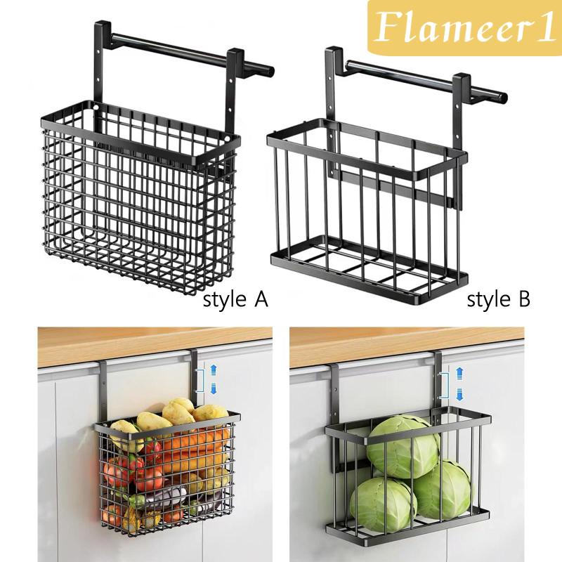 [Flameameer1] Rổ Đựng Trái Cây / Rau Củ Quả Treo Cửa Tủ Nhà Bếp