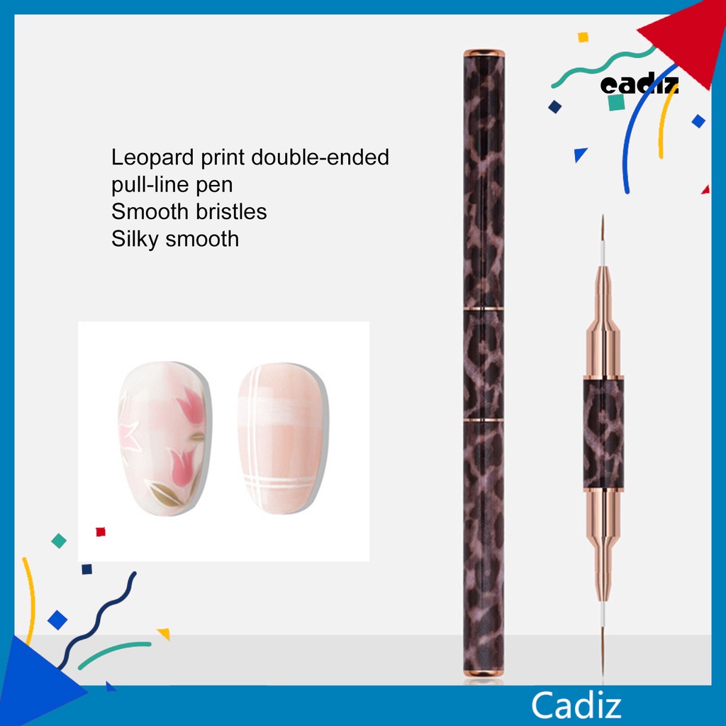 Bút Trang Trí Móng Hai Đầu Lông Mềm Siêu Mịn DIY