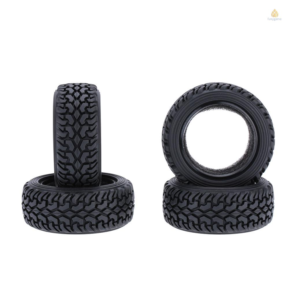 Set 4 Bánh Xe 1 / 10 Thay Thế Chuyên Dụng Cho Xe Điều Khiển TRX HSP Tamiya HPI Kyosho