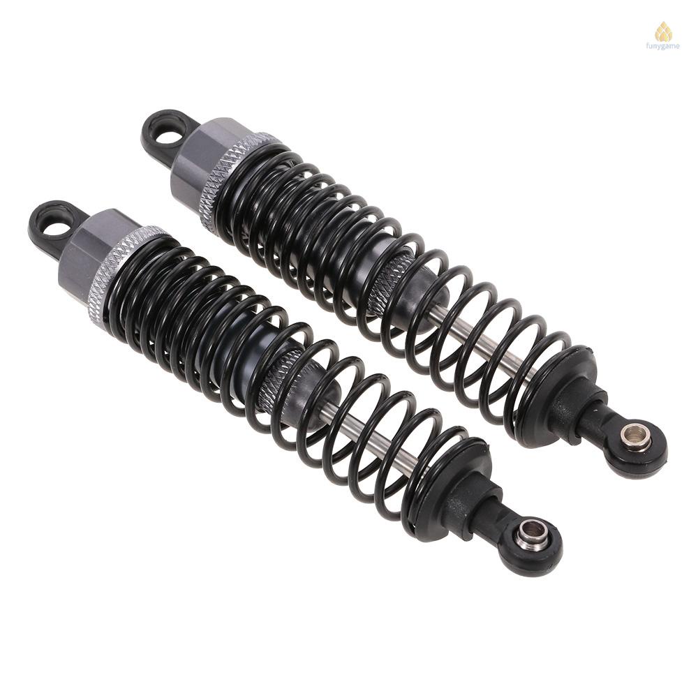 2 Phuộc Giảm Xóc 85mm Bằng Kim Loại Cho Xe Điều Khiển Từ Xa 1 / 10 JLB HSP EM DHK HPI