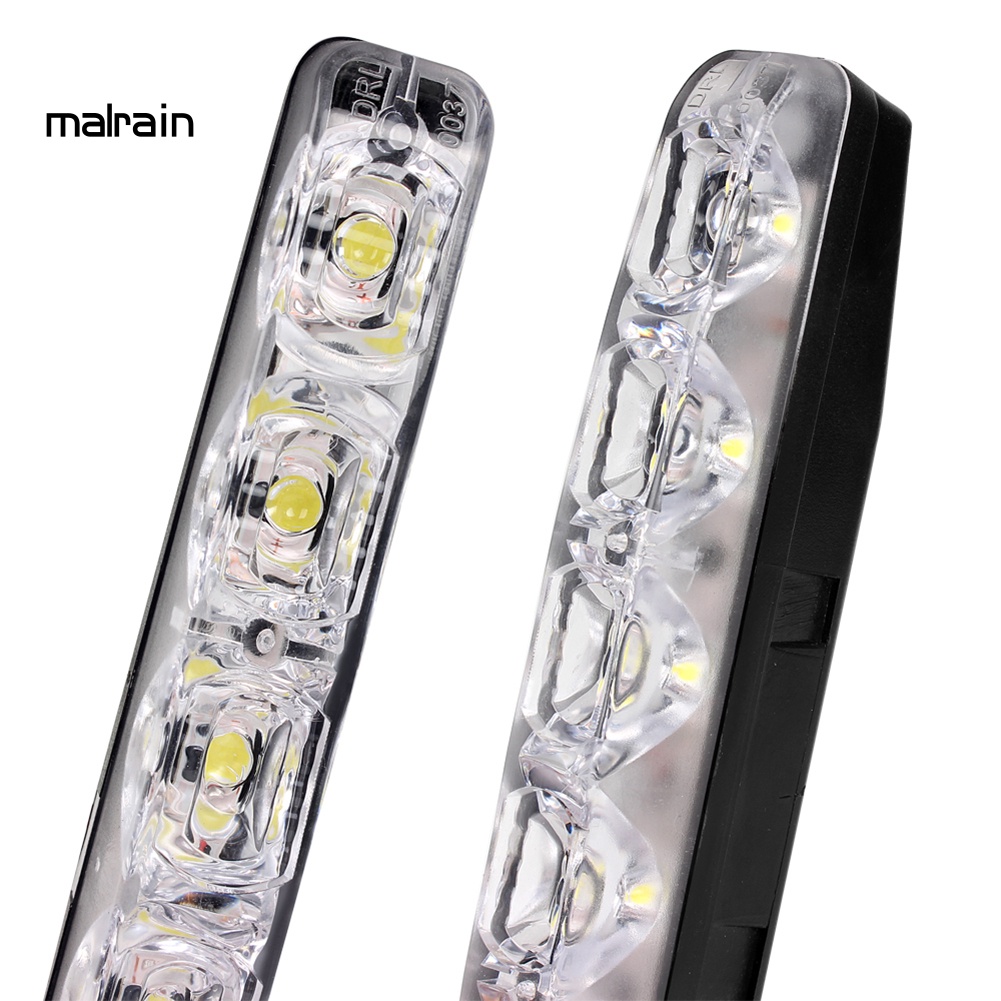 Bộ 2 Đèn Tín Hiệu DRL Chống Thấm Nước Chuyên Dụng Cho Xe Hơi
