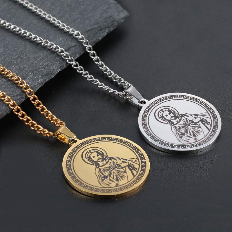 Z Vòng cổ Bằng Thép Titan Không Gỉ Phong Cách Hip Hop Cho Nam Và Nữ