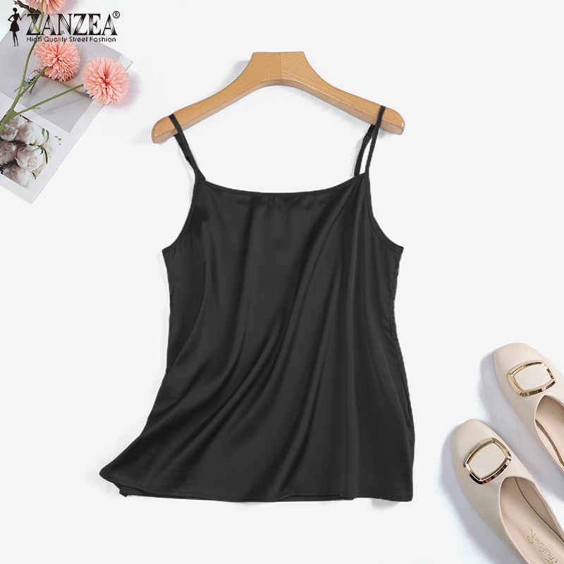 Áo nữ ZANZEA không tay cổ vuông thời trang quyến rũ