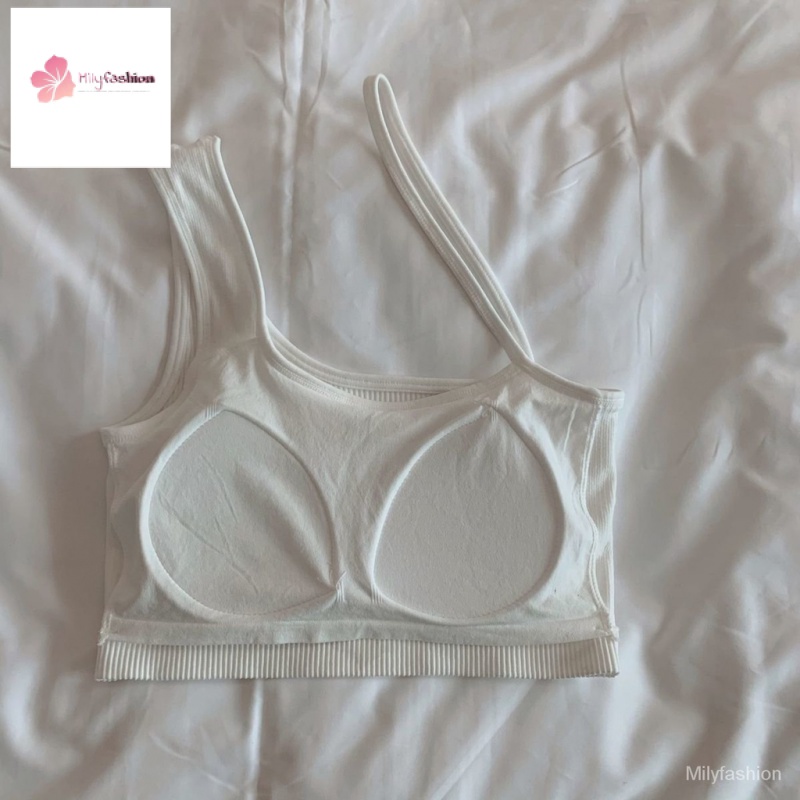 Áo Lót Nâng Ngực Không Gọng Dây Chéo Lưng Gợi Cảm