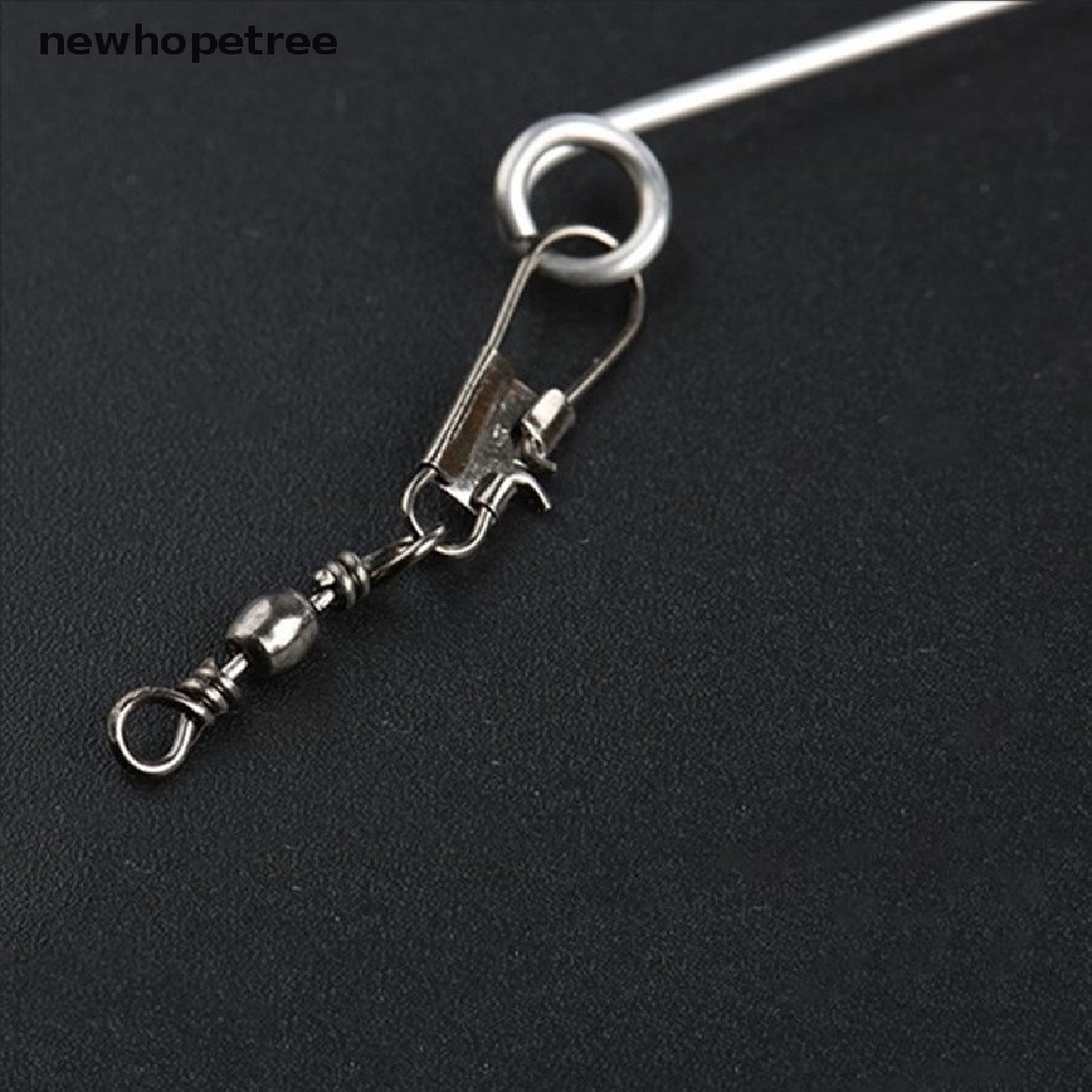 Set 5 Móc Lò Xo Câu Cá Tự Động Bằng Thép Không Gỉ