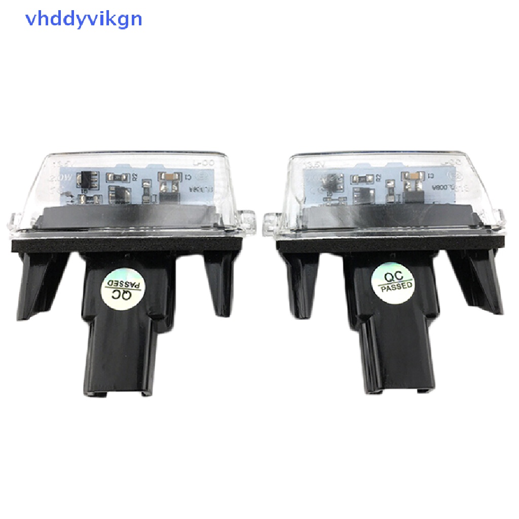 Bộ 2 Đèn LED Ánh Sáng Trắng Gắn Biển Số Xe Hơi Toyota Camry Yaris Vios Avensis