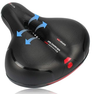 Bicycle Seat With Tail Light Breathable Bicycle Saddle Seat Cover Cushions