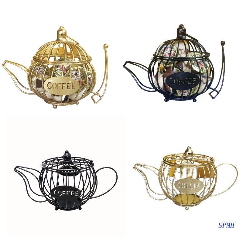 Giá Đỡ Cốc Cà Phê Bằng Đất Sét Hình Ấm Trà Rỗng Màu Tím Sáng Tạo Dành Cho Gia Đình / Quán Cà