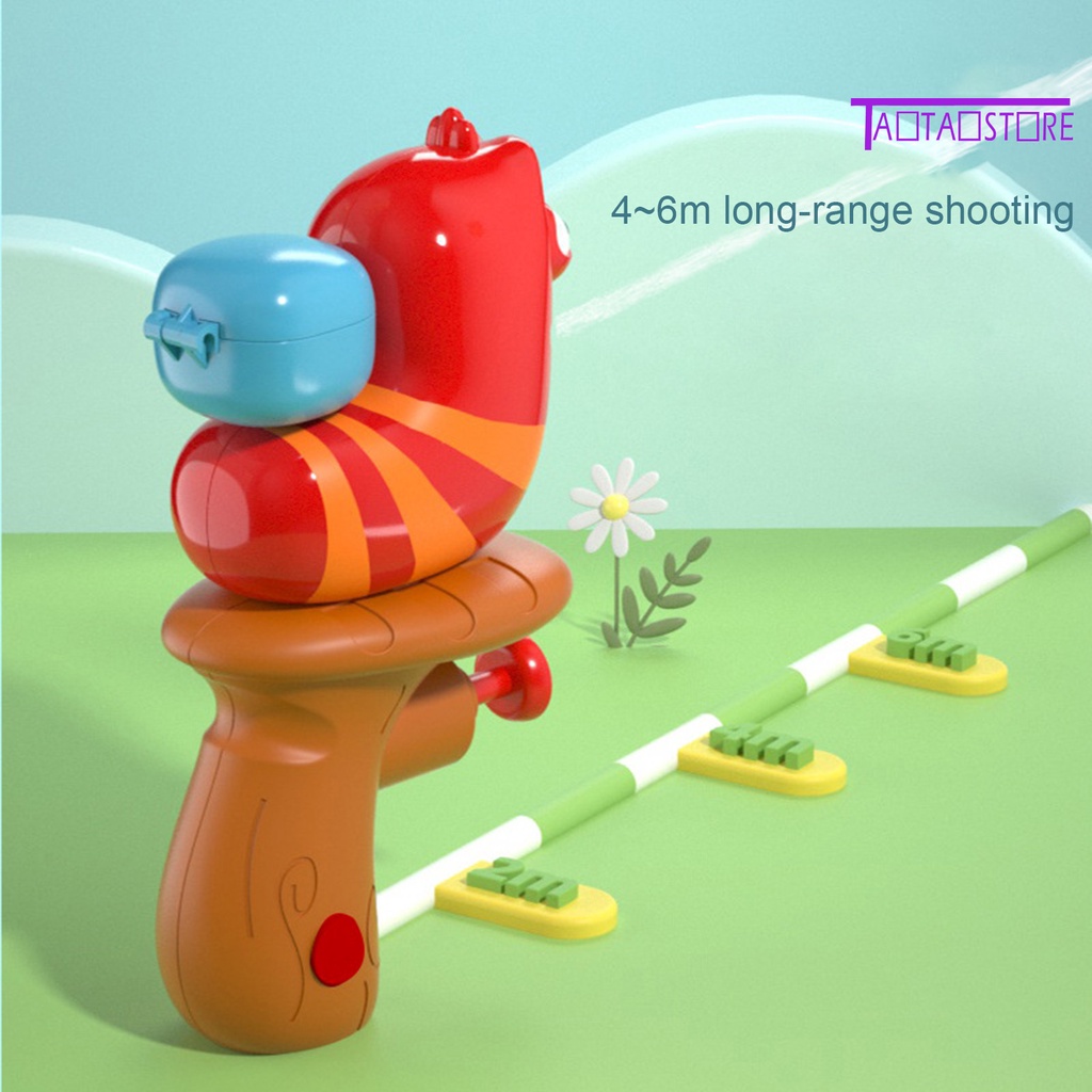 Đồ Chơi Bắn Nước Bằng ABS Cỡ Lớn 4-6cm Họa Tiết Hoạt Hình Vui Nhộn Cho Bé Khi Tắm