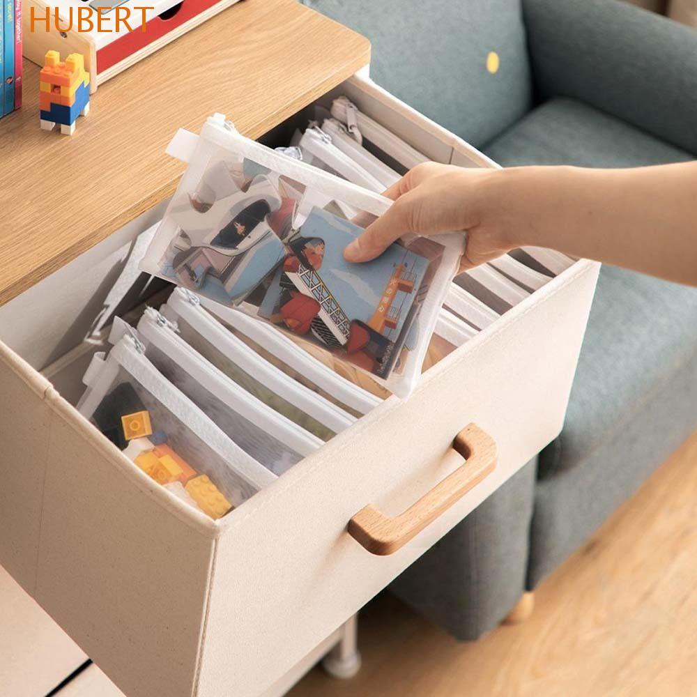 Túi Đựng Tài Liệu Khổ A4 / A5 / A6 Bằng Chất Liệu Nylon Trong Suốt Có Khóa Kéo Tiện Dụng
