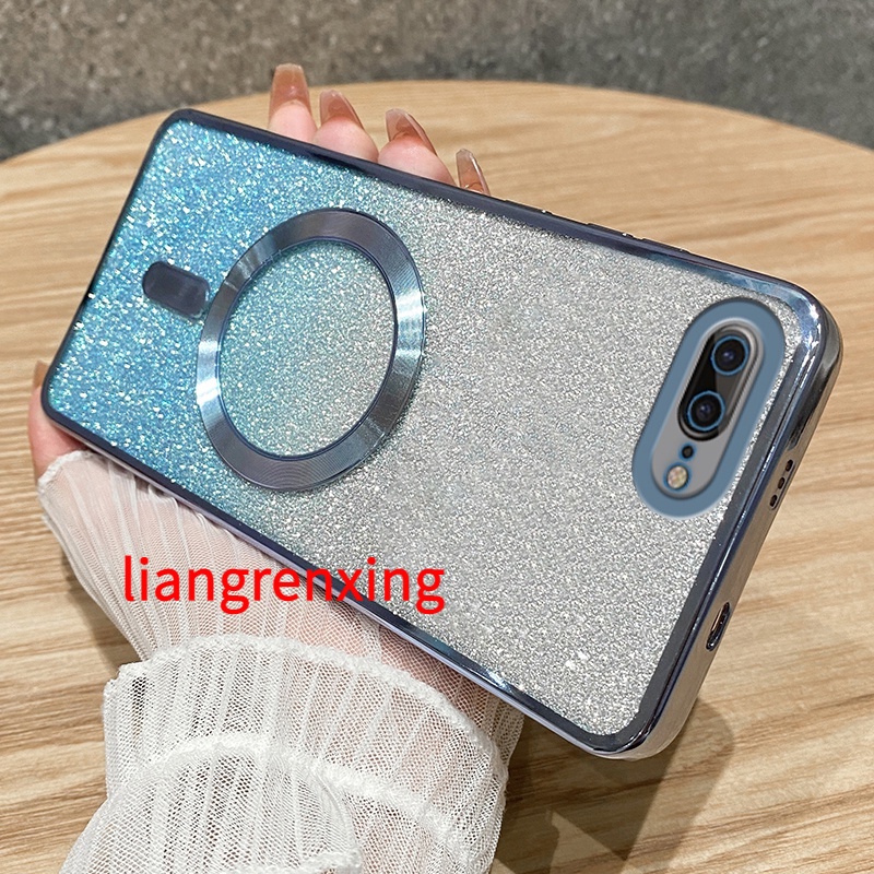 Ốp lưng  iphone 7 plus 8 plus se 7 plus Ốp Điện Thoại silicone Mềm Chống Sốc Mạ Điện WXCX01 Cho iphone 7 plus 8 plus se 7 plus viền vuông cute
