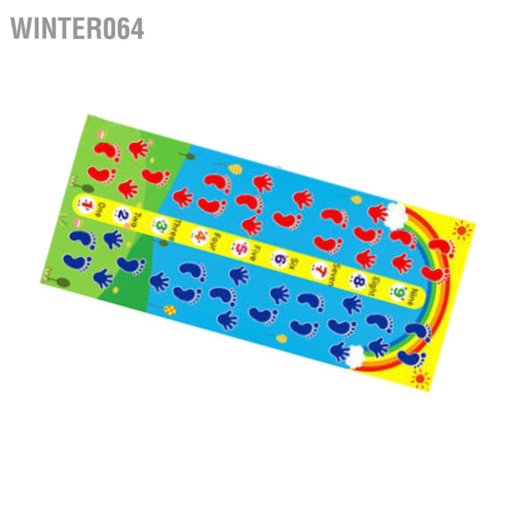 Winter064 Thảm Tập Bò Cho Trẻ Em Trò Chơi Chống Nước Vải Gia Đình