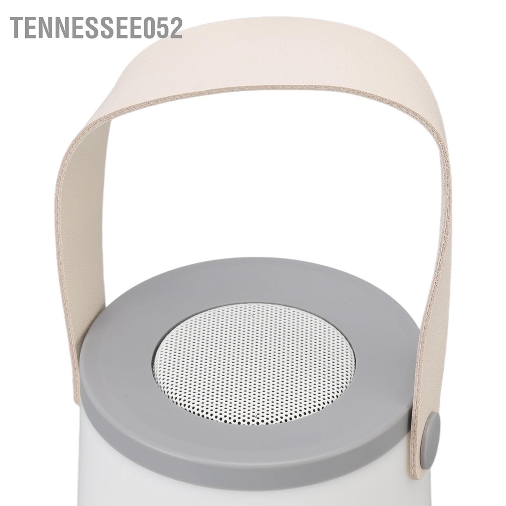 Tennessee052 Đèn Lồng Loa Bluetooth HiFi Sạc Radio Chức Năng Không Dây Ngoài Trời Có LED Ánh Sáng Môi Trường Xung Quanh Tay Cầm
