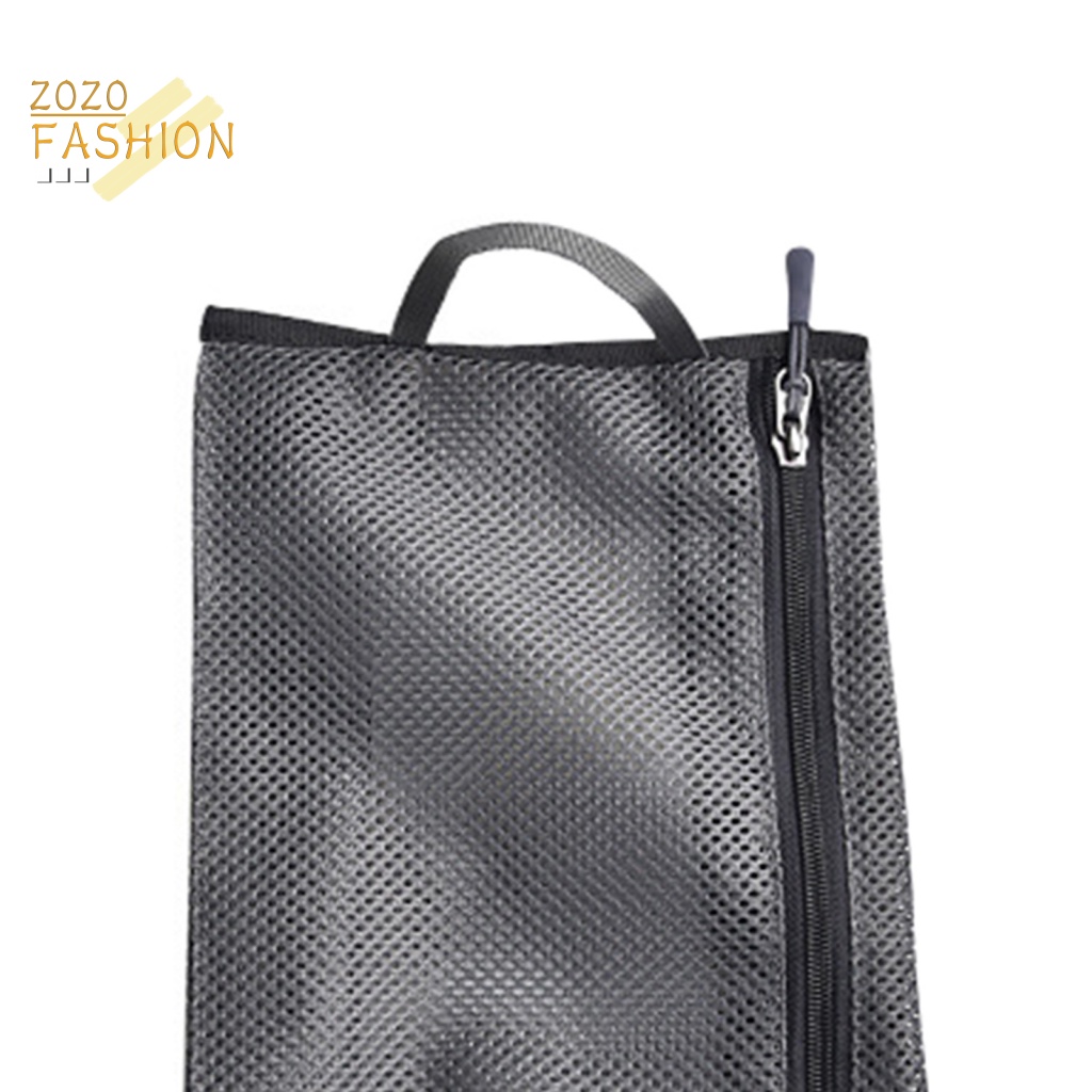 Túi Lưới Thoáng Khí Chống Trầy Xước Có Khóa Kéo Tiện Dụng Mang Theo Du Lịch Cho Người Lớn