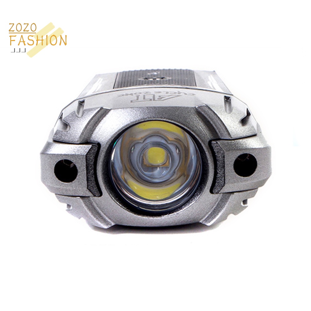 Đèn Pin Gắn Tay Lái Xe Đạp Có Thể Sạc Lại Bằng Cổng USB