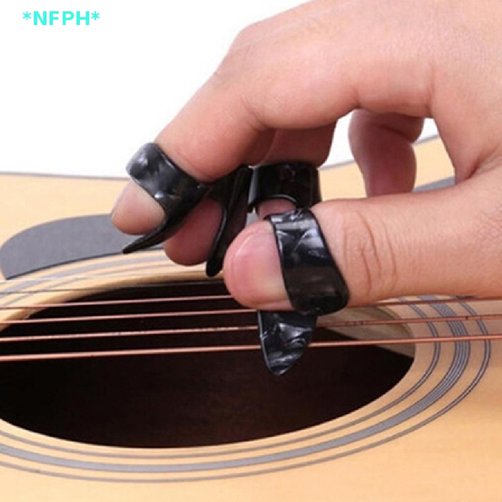 Bộ 4 Miếng Gảy Đàn guitar Điện NFPH Mới